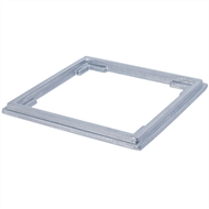Conjunto-Grelha-e-Porta-Grelha-15cmx15cm-Aluminio-Polido