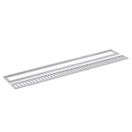 Conjunto-Grelha-e-Porta-Grelha-10X100cm-Aluminio-Escovado