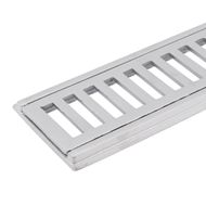 Conjunto-Grelha-e-Porta-Grelha-10X100cm-Aluminio-Escovado
