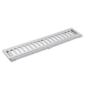Conjunto-Grelha-e-Porta-Grelha-10X50cm-Aluminio-Escovado