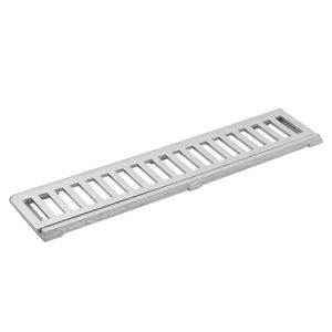 Conjunto-Grelha-e-Porta-Grelha-10X50cm-Aluminio-Escovado