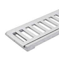 Conjunto-Grelha-e-Porta-Grelha-10X50cm-Aluminio-Escovado