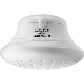 Chuveiro elétrico Bella Ducha 127v 4 temperaturas 5500w Branco Lorenzetti
