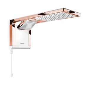 Chuveiro Eletrônico Acqua Duo Ultra 220v 6800W Branco/rose Gold Lorenzetti