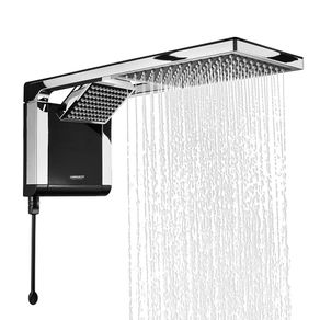 Chuveiro Eletrônico Acqua Duo Ultra 127v 5500W Black/Cromado Lorenzetti